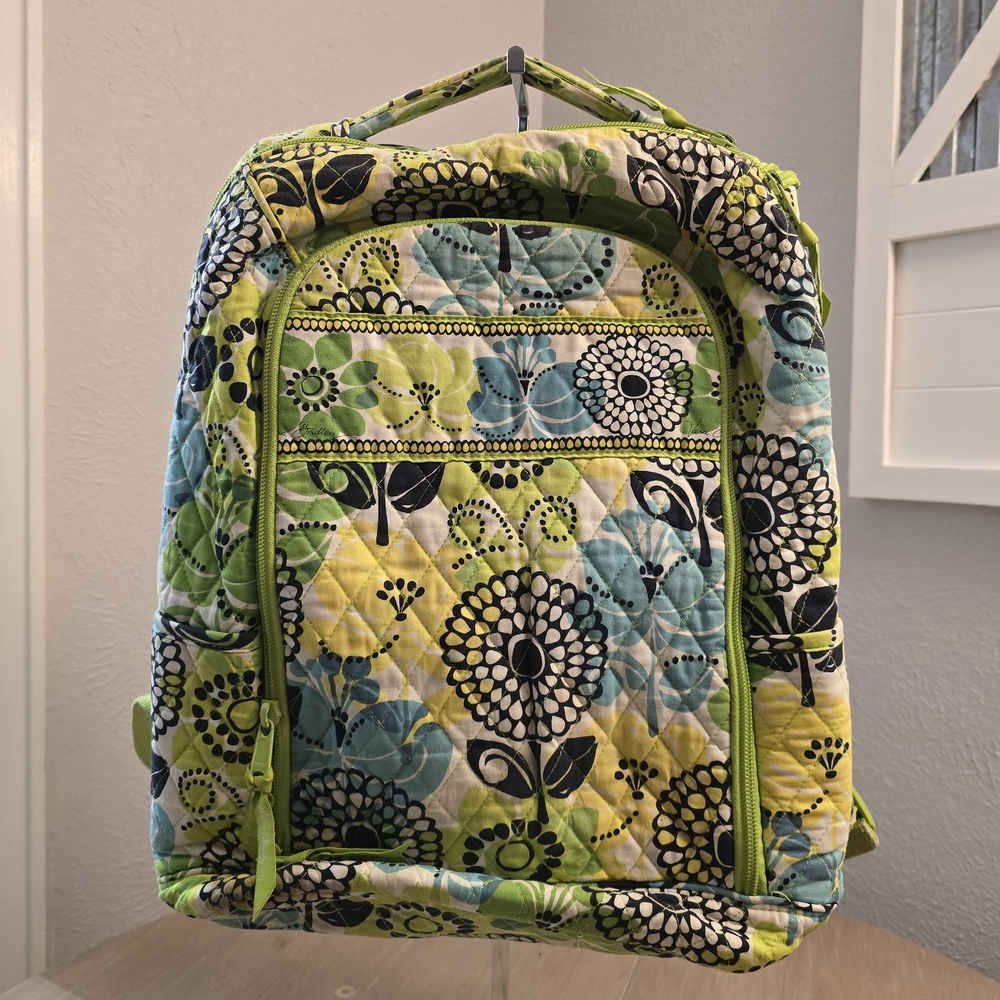 Vera Bradley Cotton Laptop Travel Bag